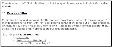 How to write a movie review. Italics/Underline and Quotation Marks in Titles - Mrs ...