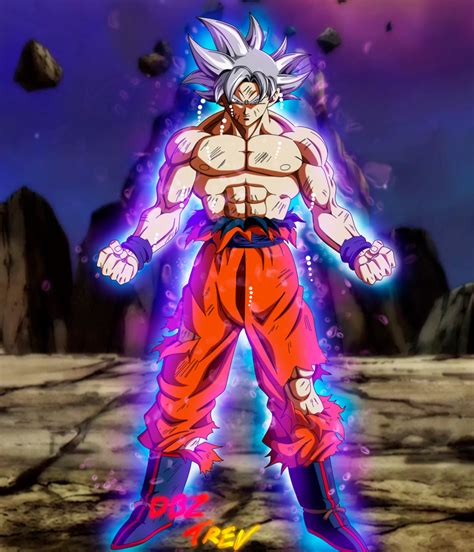 Goku Mastered Ultra Instinct Aura By Daimaoha A On Deviantart