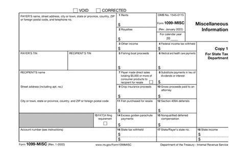 What Is Irs Form 1099 Misc Miscellaneous Income How To File