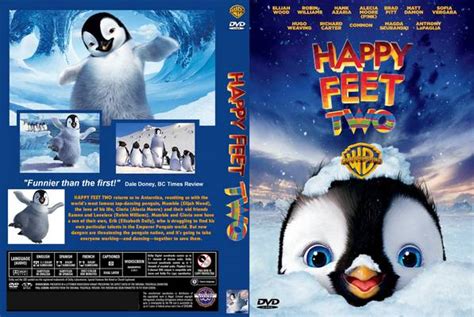 Φαλακρός στον κατω οροφο Περιορισμένος Happy Feet 2 Dvd Cover Μυώδης