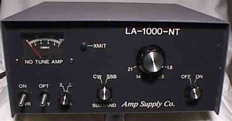 Amp Supply La 1000 Hf Amplifier Diagram