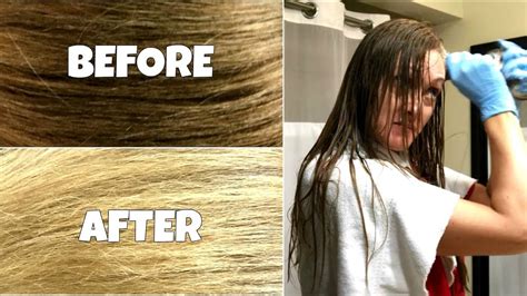 Diy Natural Hair Lightening And Color Removal No Damage Youtube