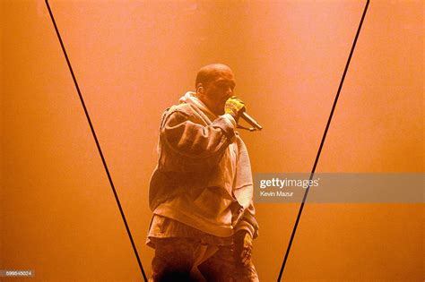 Kanye West Performs During The Saint Pablo Tour At Madison Square