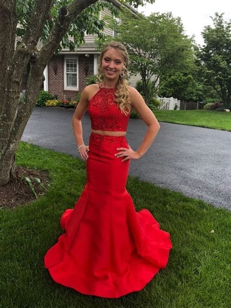 Pin By Tlc Bridal Boutique On Tlc Prom Girls Prom Girl Red Formal