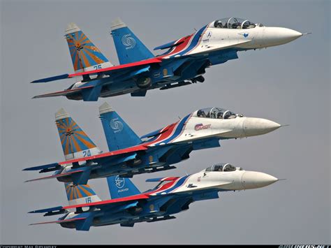 Sukhoi Su 27ub Russia Air Force Aviation Photo 1256998