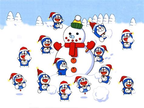 Doraemon Winter Wallpapers Wallpaper Cave