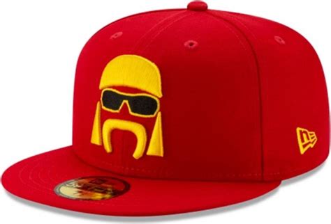 New Era Hulk Hogan Face Scarlet Wwe Cap Fifty Fitted Limited