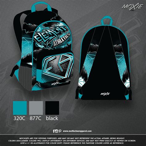 Hot New Custom Sublimated Backpack For Element Athletics Get A Custom