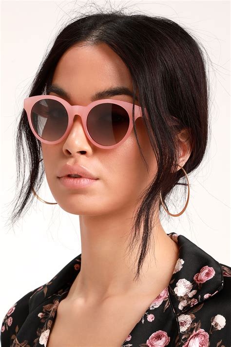Cute Pink Sunglasses Round Sunglasses Sunglasses Lulus
