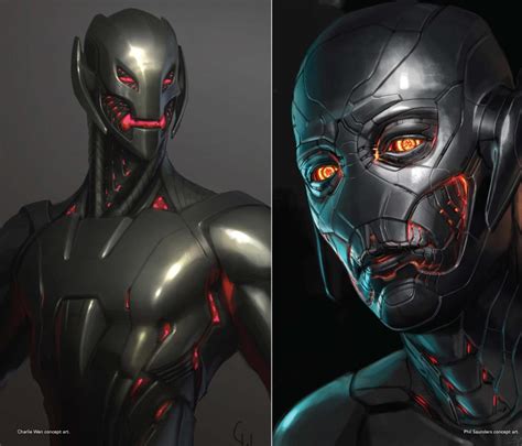 Unused Ultron Concept Was More Human Like And Super Creepy