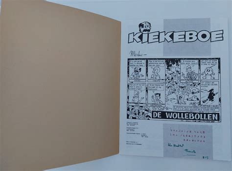 Kiekeboe De Wollebollen Album Eerste Druk Catawiki