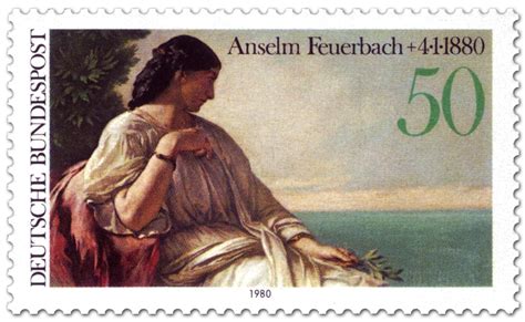 Iphigenie von Anselm Feürbach, german stamp 1980