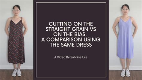 How To Cut Fabric On The Bias — Sabrina Lee Handmade Dresses