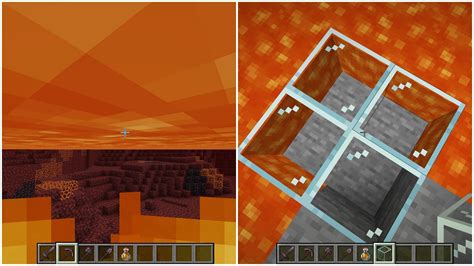 How To See Through Lava In Minecraft