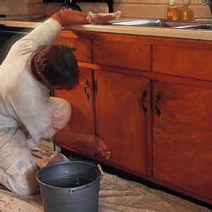 Jun 23, 2020 · the whites available in chalk paint will be different depending on which company you are using. How to prep cabinets for painting! | Stained kitchen ...
