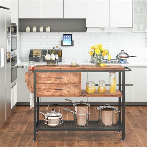 15 Small Kitchen Islands For More Prep Space And Storage