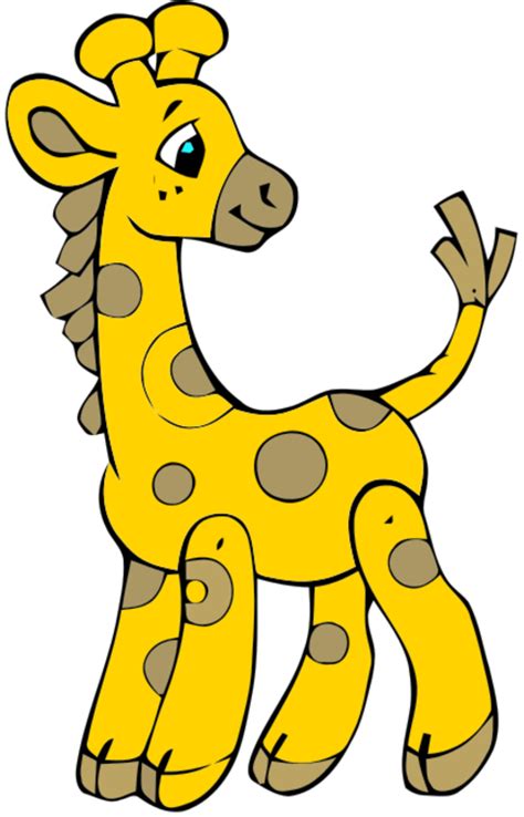 Baby Giraffe Clip Art Free Clipart Best