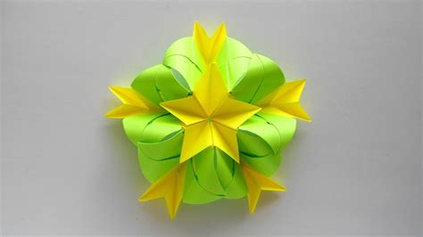 Origami Easy 🌼origami Flower Tutorial 🌼 Diy Paper Flower Youtube