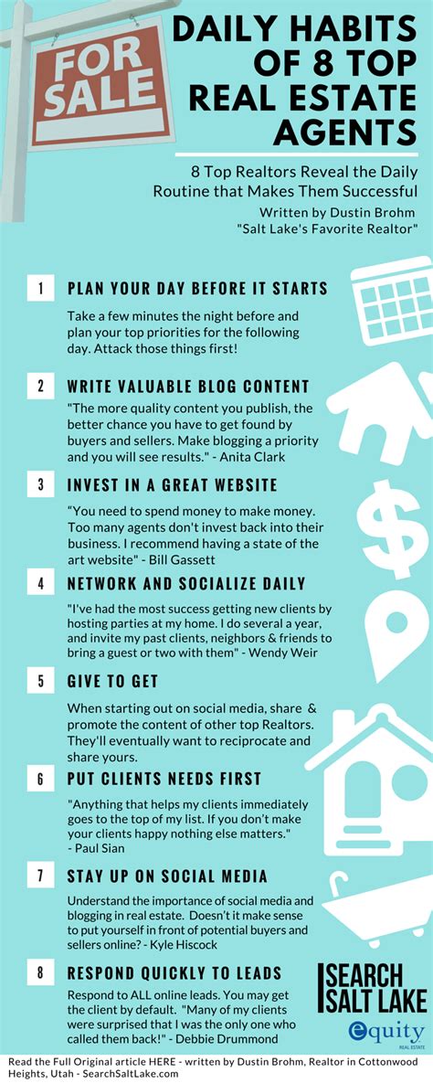 Daily Habits Of 8 Top Real Estate Agents In 2024 Top Real Estate