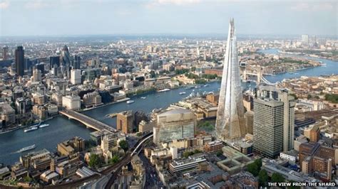The Shard Uks Tallest Viewing Gallery Unveiled Bbc News