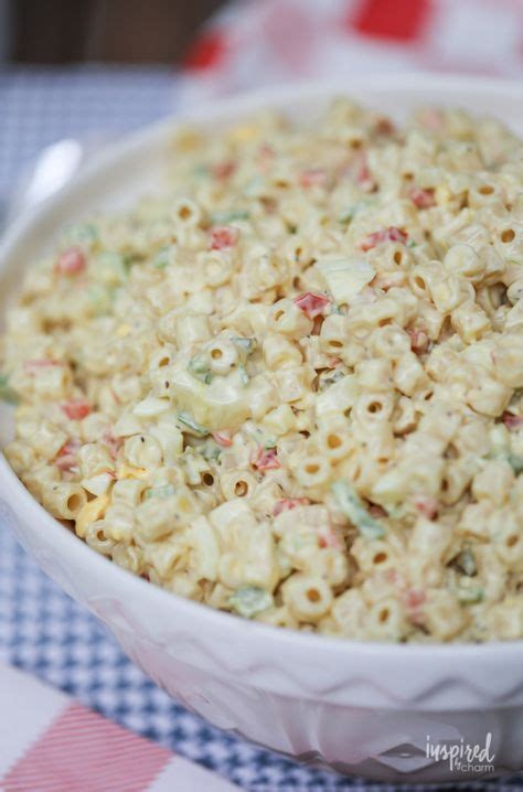 Mom's traditional macaroni salad with pasta shells, peas, ch. Macaroni Salad (Miracle Whip Based) Recipe | Macaroni ...