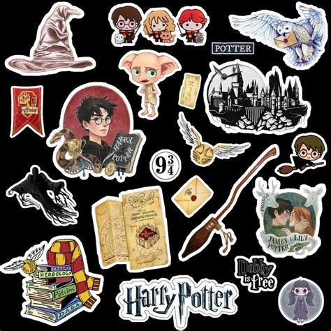 Harry Potter Stickers Harry Potter Stickers Harry Potter Scrapbook