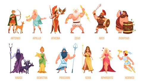 176 Greek God Names And Goddesses With Meanings Parade