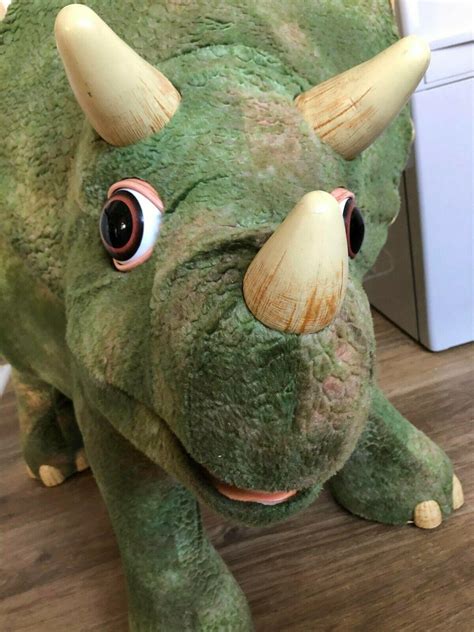 Playskool Kota My Triceratops Dinosaur Animatronic Life Size Rideon