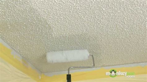 How To Paint A Popcorn Ceiling
