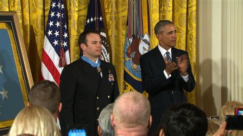 Navy Seal Receives Medal Of Honor For Hostage Rescue