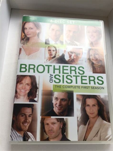 Brothers Sisters The Complete First Season Dvd 2007 6 Disc Set Ebay