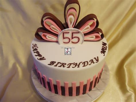 55th Birthday Cake