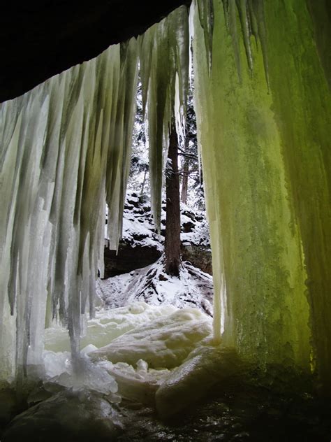 Exploring The Eben Ice Caves In Michigans Upper Peninsula Ice Cave