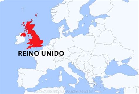 Reino Unido En El Mapamundi Mapa De Reino Unido Reino Unido