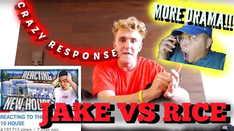 New Jake Paul Going In On Ricegum And Clout Gang Response Youtube