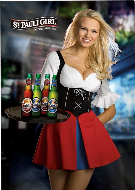 russian model irina voronina comes to cleveland to pitch germany s st pauli girl beer artofit