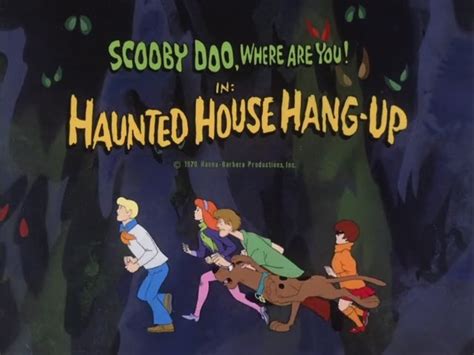 Scooby Doo Where Are You Haunted House Hang Up