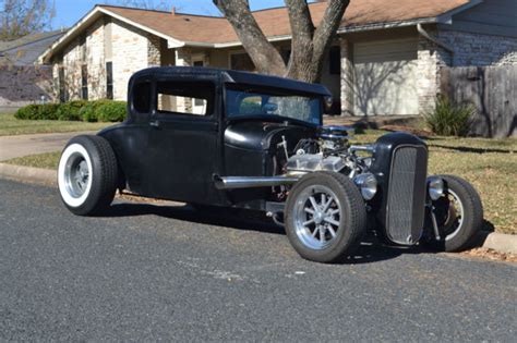 1929 Ford Model A Ford 5 Window Coupe Hot Rod Rat Rod Chopped
