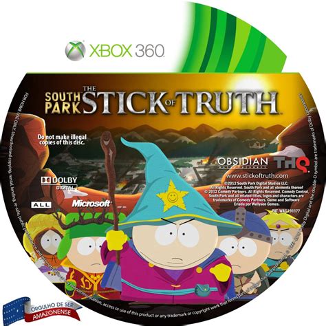 South Park The Stick Of Truth Xbox 360 Game Covers South Park Stick Of Truth Cd Custom
