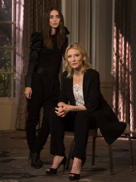 Cate Blanchett Rooney Mara Resist Labels With Carol
