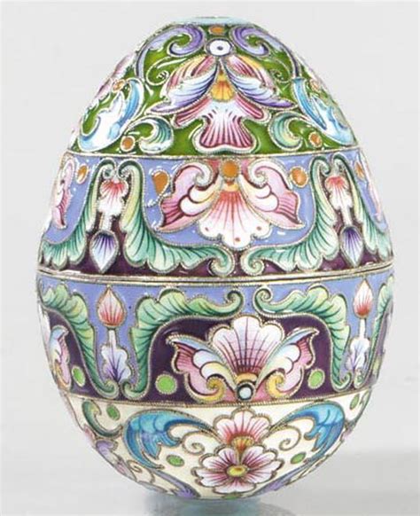 Russian Silver Enamel Easter Eggs Free Online Appraisal