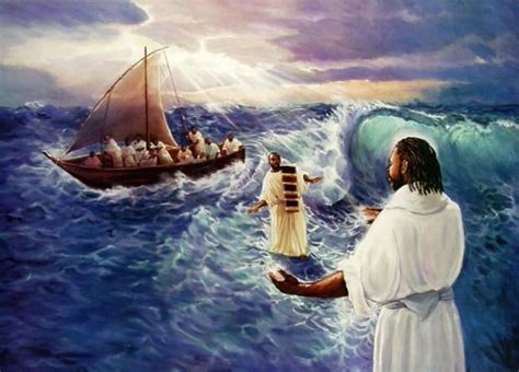 Peter was willing to put it all on the line. Peter Walking On Water by Katherine Roundtree | The Black ...