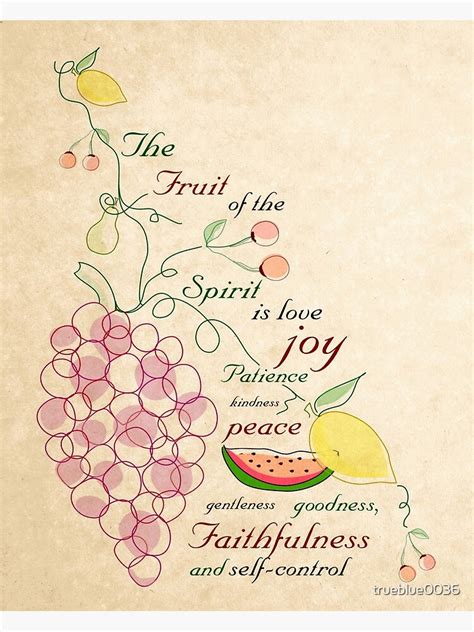 Fruit Of The Spirit Printable Kjv With Images Scripture Printables My
