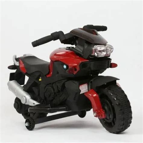 Black And Red Plastic Mini Motorcycle Kids Toys For Playing Packaging