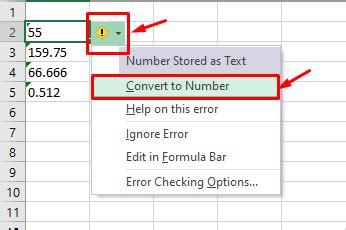 How To Convert Text To Numbers In Excel Easy Methods