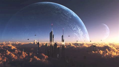 This Picture Shows What A Futuristic City May Look Like On Another