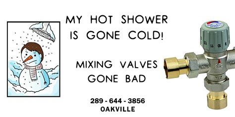 My Hot Shower Is Cold Mixing Valves Gone Bad Oakville Plumbers