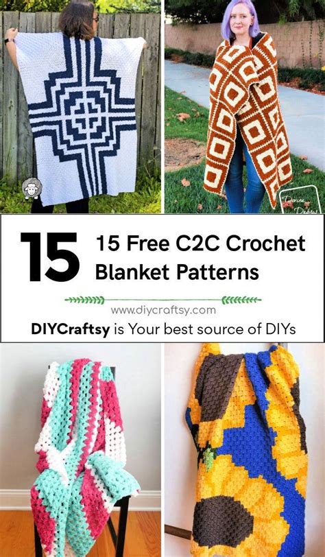 15 Free C2c Crochet Blanket Pattern Corner To Corner Blanket