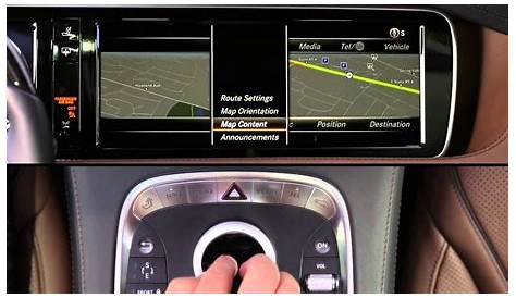 2014 S-Class Navigation Maps -- Mercedes-Benz USA Owners Support - YouTube
