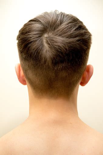 Back Of A Teenage Boys Head Stock Photo Download Image Now Istock